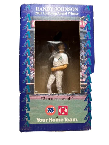 RANDY JOHNSON 2001 CY YOUNG AWARD WINNER FIGURINE-NIB Cover