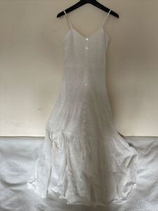 VERONICA BEARD White Maxi Dress Size XS