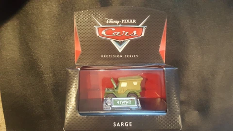 DISNEY PIXAR CARS PRECISION SERIES SARGE JEEP SAVE 6% GMC Cover