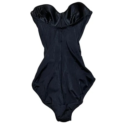 Body Slimmers de Nancy Ganz negro satinado 36B Foto 1 de 4