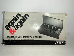 Again & Again Saft CC-1 Multiple Cell Battery Charger AA, C, D, 9V New - Picture 1 of 2
