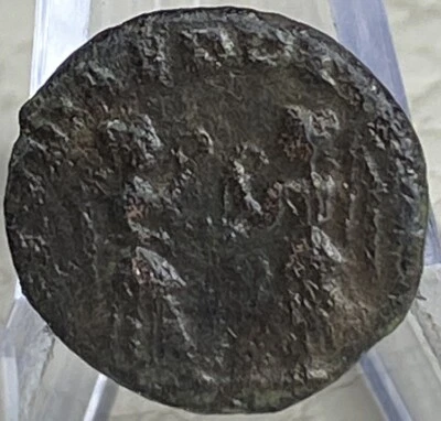 Genuine Ancient Roman Coin Emperor Constans 342-348 AD Victoriae 2 Victories - Image 1 of 4