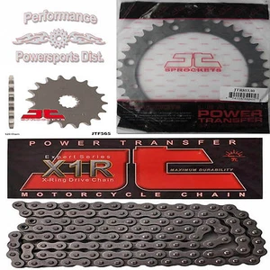 JUEGO DE CADENA DE ANILLO X YAMAHA RAPTOR 660 JT SPROCKET & JT X1R 13/40 2001 - 2005 - Imagen 1 de 4
