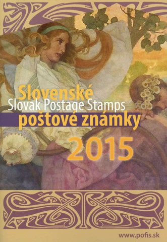 SLOVAKIA 2015 (YEAR SET) - Complete Annual Set, Postage stamps, Blocks Cover