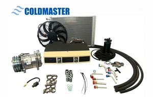 ColdMaster Universal Air Conditioning Kit Under Dash Cream 404-100 A/C 12V - Picture 1 of 16