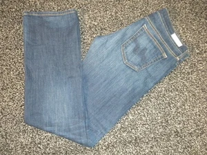 Adriano Goldschmied Jeans Womens 30 Blue Denim Tomboy Relaxed Straight 33x33 USA - Picture 1 of 14