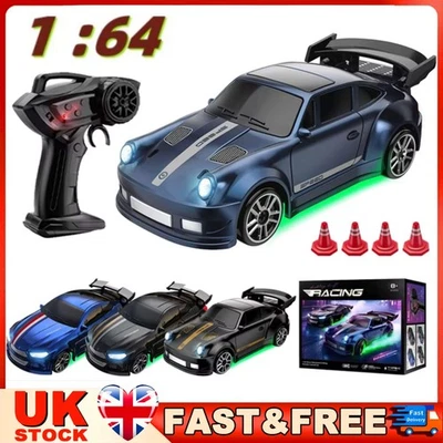 1:64 RC Drift Car KF20 Mini Desktop Racing Car 4WD 2.4GHZ Remote Control Car Toy - Image 1 of 4