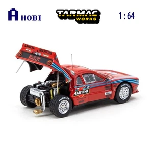 Tarmac Works 1:64 Scale Lancia 037 Rally Test Car Diecast Model Toy - Picture 1 of 2