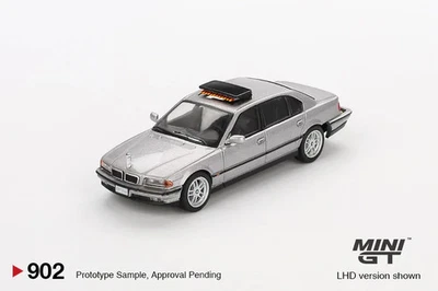 Mini GT 1:64 BMW 750iL James Bond 007 Tomorrow Never Dies, English LHD