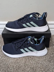 Größe 6,5 Adidas Puremotion FX7759 Damen-Sportschuhe blau Schnürschuhe Low-Top - Bild 1 von 8