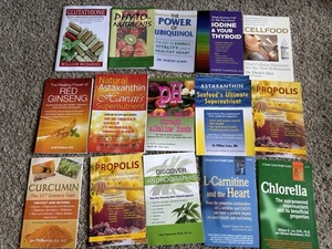 15 Bücher Posten Alternative Medizin Naturheilmittel Heft Detox Krebs Ganzheitliches Set - Bild 1 von 3