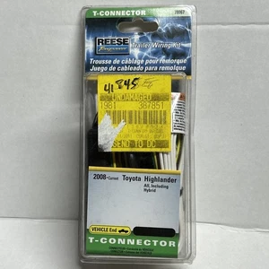 Reese Towpower 78067 ~ Se adapta a: Toyota Highlander 2008-2019 sin equipamiento de remolque. - Imagen 1 de 3