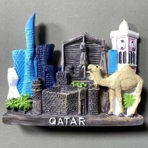 Qatar Camel Fridge Magnet Refrigerator Sticker Decor Resin Souvenir - Picture 1 of 5