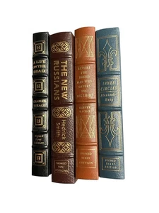 4 Easton Press signierte Erstausgabe Inner Circle Die neuen Russen Vorsicht vor einem Leben - Bild 1 von 10