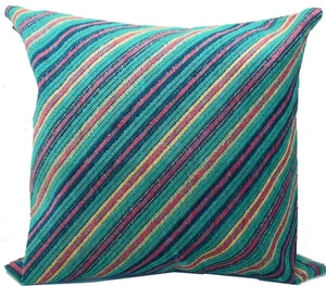 MISSONI HOME CUSHION COVER  linen velvet 16x16" 40x40cm St. TROPEZ - Picture 1 of 6