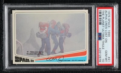 1976 Space: 1999 Alpha Crew Lost on the Planet Ultima Thule PSA 10 GEM MT 0ts2 - Image 1 of 3