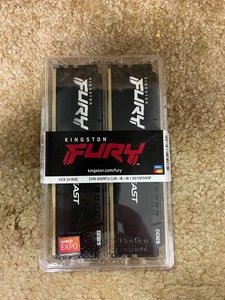 Kingston FURY Beast 32GB (2x16GB) DDR5-6000 CL36-38-38 KF560C36BBEK2-32  - Picture 1 of 2