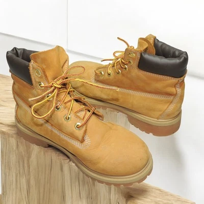 Timberland Botas Niños Talla 4 M 12909 Junior Trigo Primaloft Zapatos Foto 1 de 4