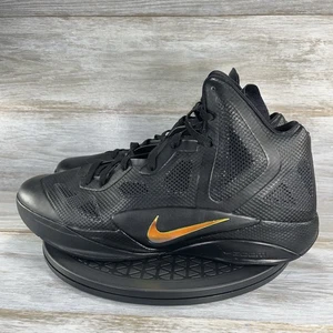 Nike Hombres Zoom Hyperfuse 2011 454136-003 Negro Metálico Lustre Zapatos Talla 15 - Imagen 1 de 9