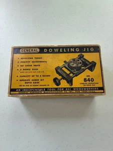 ALLGEMEINE DÜBELVORRICHTUNG NUMMER 840 MIT ANLEITUNG UND OVP - Bild 1 von 11