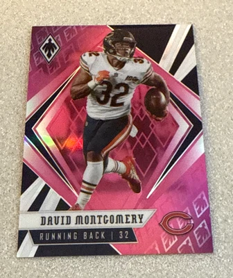 2020 Panini Phoenix Pink #30 David Montgomery Bears /199 - Image 1 of 2
