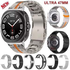 Metall Titan Armband Ersatz für Samsung Galaxy Watch 8/8 Classic Ultra 47mm 2025 - Bild 1 von 123