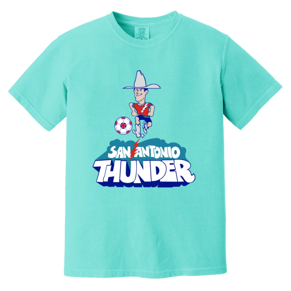 Camiseta San Antonio Thunder Peso Pesado Colores Vintage | Equipo de Fútbol NASL Foto 1 de 1
