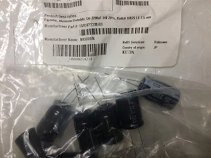 UVR1V222MHD NICHICON CAP ALUM 2200UF 20% 35V RADIAL 12 PIECES - Picture 1 of 1