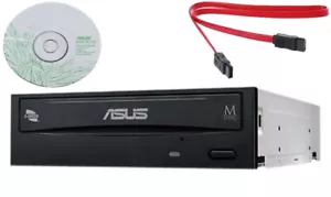 Asus Internal Desktop SATA 24x DVD RW CD DL MDisc Burner Writer Drive + Software - Picture 1 of 3