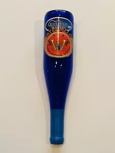 Zapfhahngriff Blue Hills Brauerei Craft Brewery blaue Glasflasche gebraucht - Bild 1 von 5