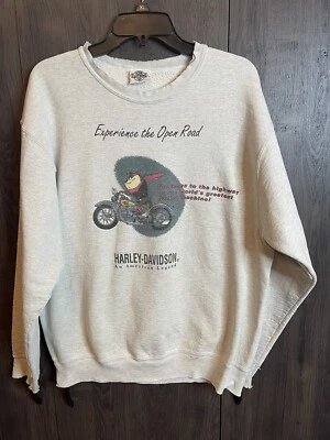 Ropa vintage Acme Harley Davidson Taz Experience The Open Road adulto X-grande Foto 1 de 4