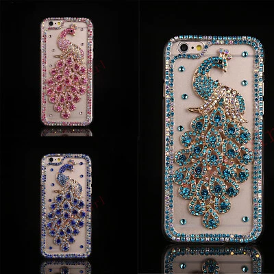 Bling Glitter Diamond Rhinestone Sparkly Crystal Case Cover For Various Phones - Image 1 of 4