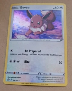 POKEMON PROMO CARD - EEVEE SWSH127 (HOLO) NM - Picture 1 of 1