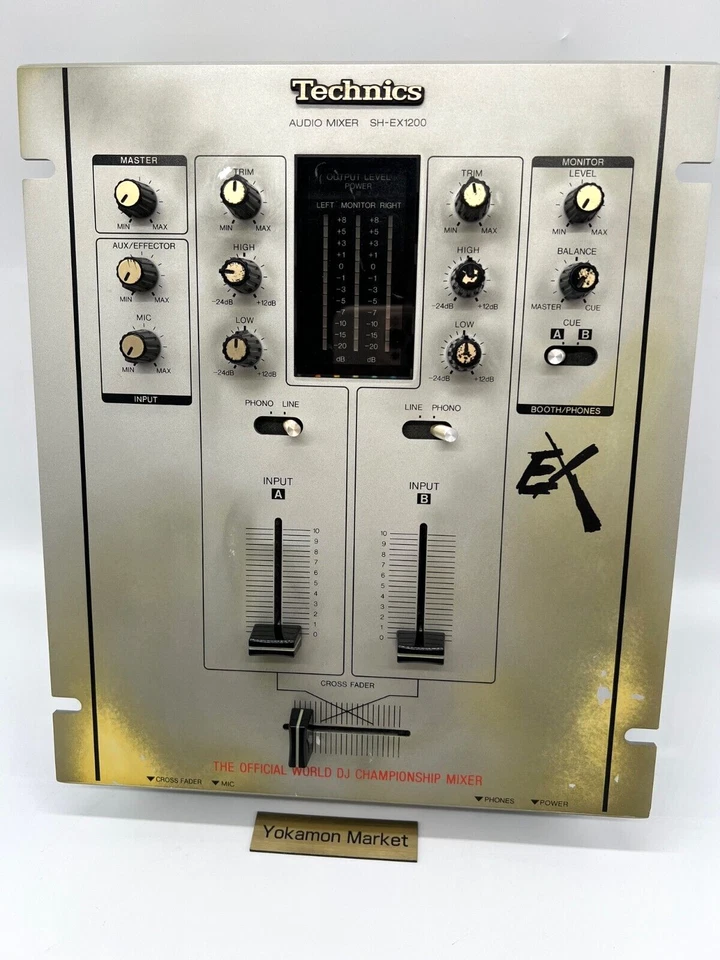 TECHNICS SH-EX1200 Silver Professional DJ Mixer 4-channel AC100V In Stock - Image 1 of 4