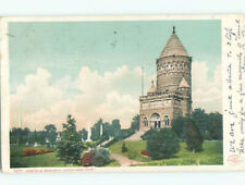 Pre-1907 very early view - PRESIDENT GARFIELD MEMORIAL Cleveland Ohio OH n6938