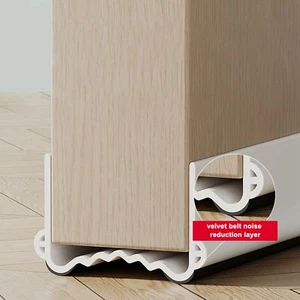 Door Bottom Seal Strip Stopper Under Door Draft Guard Stopper Soundproof Strip - Picture 1 of 15