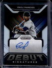 2022 Prizm Enoli Paredes Silver Prizm Debut Rookie Autograph Auto ##Dsep