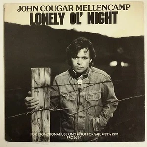 John cougar Mellencamp Lonely Ol' Night Maxisingle 12" USA 1985 Promo PRO 364-1 - Picture 1 of 1