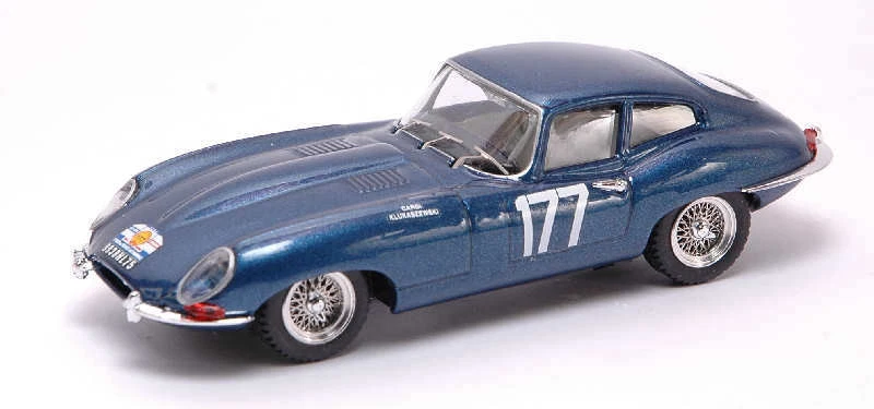 Modellino Auto Rally scala 1:43 Best Model diecast JAGUAR E COUPE  N.177 DNF ... - Immagine 1 di 1