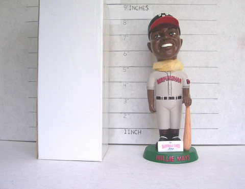 2002 WILLIE MAYS BIRMINGHAM BLACK BARONS UNIFORM BOBBLEHEAD SGA Cover