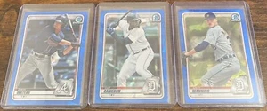 Drew Waters Daz Cameron Matt Manning 2020 Bowman Sapphire Prospects Lot (3) - Picture 1 of 1