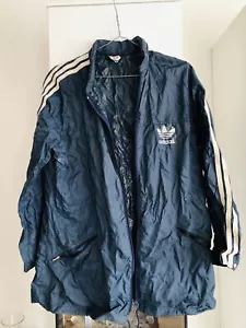 Adidas Trainings Jacke Vintage Sport Regen Jacket Track Top Shell Nylon 90s 50/M - Bild 1 von 8