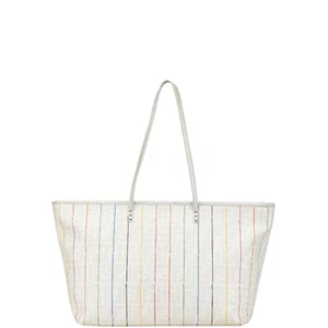 FENDI Zucca Tote Bag Shoulder Bag 8BH185 Women 【Used】 - Picture 1 of 13