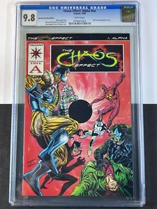 Chaos Effect: Alpha RED CGC 9.8 Near Mint/Mint Valiant 1994 RARE Low Print Run! - Picture 1 of 6
