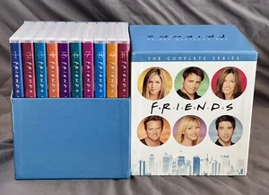 FRIENDS “THE COMPLETE SERIES” 40 DVD Disc Box Set 10 Seasons FREE SHIPN 📦 l👀k - Picture 1 of 24