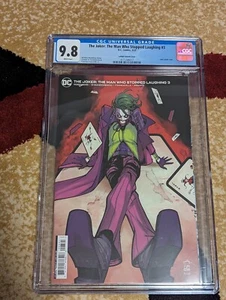 Joker The Man Who Stopped Laughing #3 Lullabi 1:25 Variant 2022 DC Comic CGC 9.8 - Picture 1 of 3