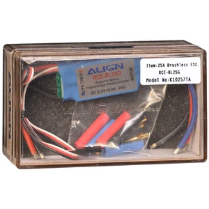 25G Brushless Regler ESC RCE-BL25G mit Governor Mode Regler Align K10257TA - Picture 1 of 1