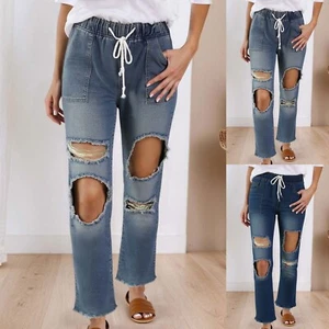 Women's Stretchy Bootcut Jeans Business Casual Pants for Women plus Size - Picture 1 of 19