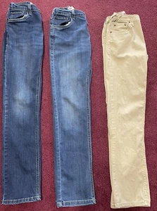 Levis 511 Slim BOYS Size 18 Regular W29, L31 Stretch Pants Jeans Adjust Waist - Picture 1 of 6