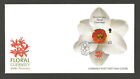 GUERNSEY 2012 FLORAL ANNIVERSARY MINIATURE SHEET on UNADDRESSED FIRST DAY COVER